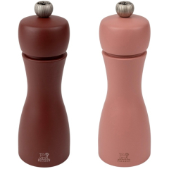 Набор мельниц для соли и перца Tahiti 15 см, цвет какао/орех