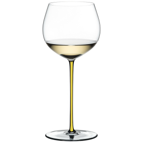 Бокал для вина Oaked Chardonnay Fatto a Mano 655 мл, желтый