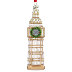 Елочная игрушка "Биг Бен" 14 см