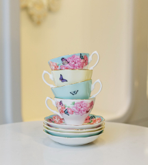 Набор чашек чайных с блюдцами Miranda Kerr, 8 предметов