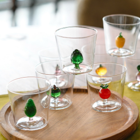 Стакан "Зеленое яблоко" Fruits & Flowers 350 мл