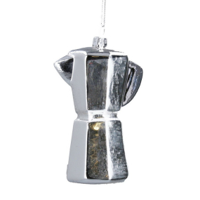 Игрушка на елку "Кофеварка" 10 см