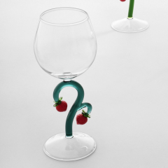 Бокал "Клубника" Fruits & Flowers 350 мл