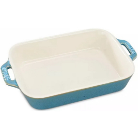 Форма для запекания прямоугольная Staub Ceramic 20х16 см, цвет античный бирюзовый