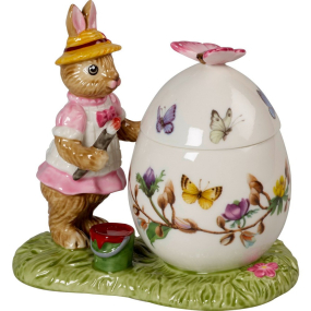Шкатулка в форме яйца "Анна" Bunny Tales 11x7x10,5 см