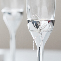 Набор бокалов для шампанского Vera Wang Love Knots, 2 шт