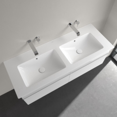 Раковина подвесная Villeroy & Boch Venticello 130х50, CeramicPlus, 4111DJR1