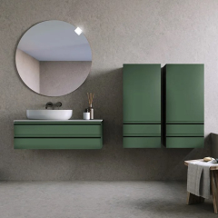 Тумба со столешницей Kolpa-San Alexis OA 120 GN, 120х50, подвесная, зеленый