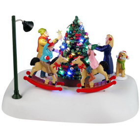 Фигурка "Качаясь вокруг рождественской елки" 17,1х12,4х12,5 см