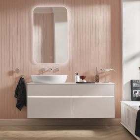 Раковина накладная Villeroy & Boch Artis 61х41, CeramicPlus, 419861R1, из TitanCeram