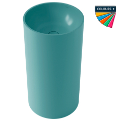 Раковина Holbi Andromeda SRС 40х40, из Soft Rock, напольная, любой цвет RAL, с клапаном