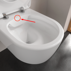 Унитаз подвесной Villeroy & Boch Avento 53х37 5656RS01, с сиденьем