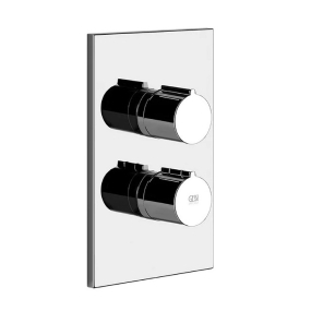 Внешняя часть Gessi Via Manzoni 38794.031 смесителя для ванны, с термостатом, хром