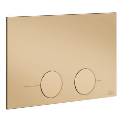 Панель смыва Gessi 54617.735 (TECE), теплая бронза PVD