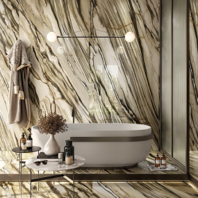 Керамогранит Imola The room 120х278 LPM, Calacatta Oyster, 6,5 мм