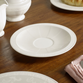 Блюдце для чашки для завтрака Gray Pearl 18 см