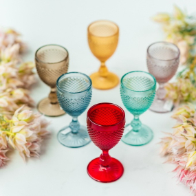 Набор рюмок на ножке Sweet Liquor 55 мл, 6 шт, цвет в ассортименте