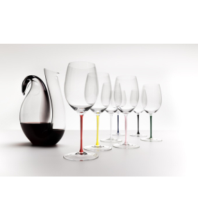 Бокал для вина Cabernet/Merlot Fatto a Mano 709 мл, розовый