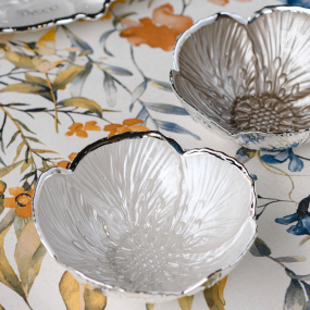 Чаша "Тюльпан" 16 см, цвет перламутр