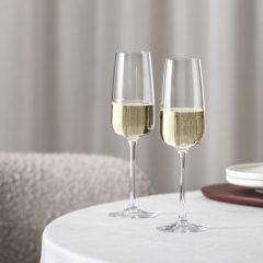 Набор бокалов для шампанского Afina Glass 120 мл, 4 шт