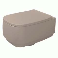 Унитаз подвесной Flaminia Flag 54х38, Goclean, с сиденьем, Agrilla