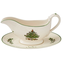 Соусник с блюдцем Christmas Tree 310 мл  Соусник с блюдцем Christmas Tree 310 мл