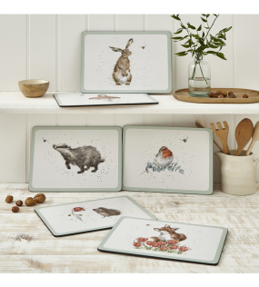 Набор подставок под тарелку "Шмель" 23х30,5 см, 6 шт