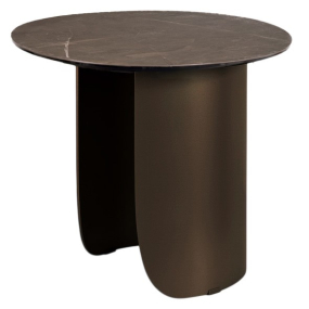 Стол журнальный Calligaris Twins 53х48, Bronze Matt