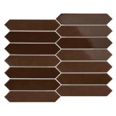 Плитка керамическая Equipe Arrow 5х25, Coffee, 8,3 мм