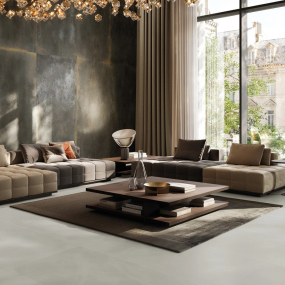 Керамогранит Italon Continuum 60х60 Naturale, Silver, 9 мм