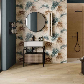 Плитка керамическая Rondine Ludostone 33,3х100, Aster Blue Compo, 7 мм