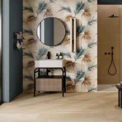 Плитка керамическая Rondine Ludostone 33,3х100, Aster Blue Compo, 7 мм