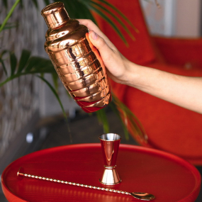 Набор для коктейля "Parisian Set" Paderno Bar Copper, 3 предмета