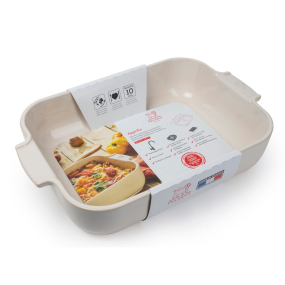 Форма для запекания прямоугольная Appolia 22х36 см, цвет экрю