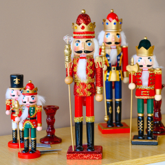 Фигурка "Щелкунчик с посохом" 38 см