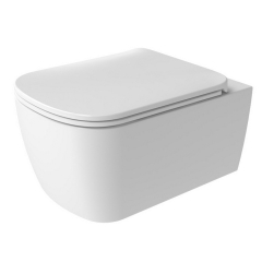 Унитаз подвесной Flaminia Play 52х36, с системой бесшумного слива, белый Унитаз подвесной Flaminia Play 52х36, с системой бесшумного слива, белый