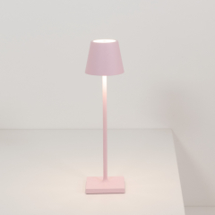 Лампа настольная Zafferano Poldina Pro Micro 27,5 см, розовая