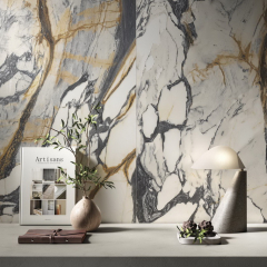 Керамогранит Imola The room 120х278 LPM, Calacatta Picasso, 6,5 мм