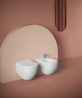 Унитаз подвесной Artceram File 2.0 FLV004_01;30, с сиденьем, белый