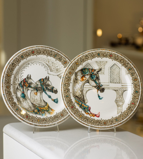 Набор тарелок салатных Chevaux du vent 22 см, 4 шт