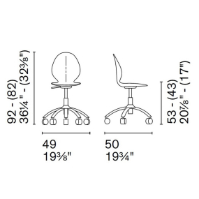 Кресло Calligaris Basil CS1857, Taupe
