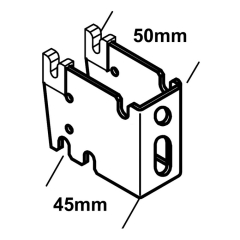 Комплект крепежей Zehnder BH+CVD1 (6 шт), белый