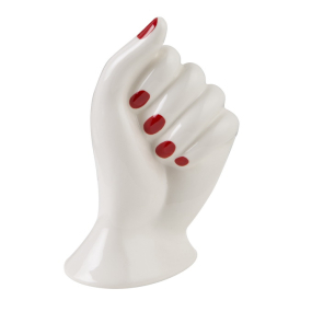 Ваза "Рука" Mano Nella Mano 14,5 см, красная