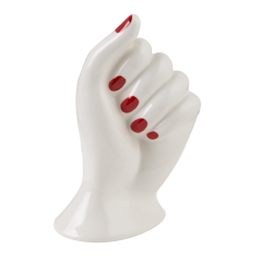 Ваза "Рука" Mano Nella Mano 14,5 см, красная