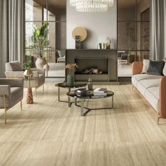 Керамогранит Italon Charme Advance 80х160 Naturale, Travertino Romano, 9 мм
