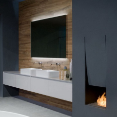 Раковина Antonio Lupi Servoretto, 50х38, из Flumood, с клапаном, белый матовый