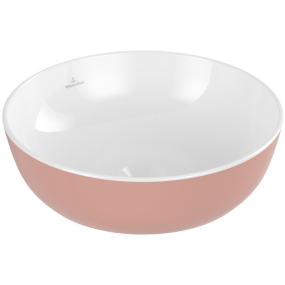 Раковина накладная Villeroy & Boch Artis 43х43 417943BCT0, из TitanCeram