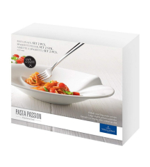 Набор тарелок для спагетти Pasta Passion 31 см, 2 шт