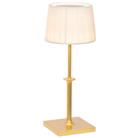 Лампа настольная Zafferano Poldina Classic Pro 32 см, цвет золото