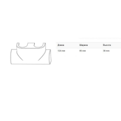 Декоративная крышка Oventrop Multiblock T, белый